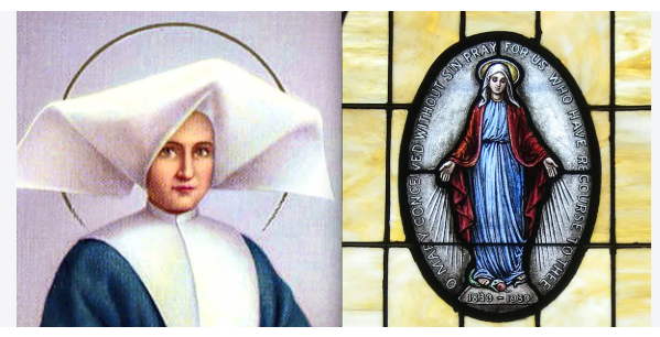 St Catherine Laboure & Miraculous Medal